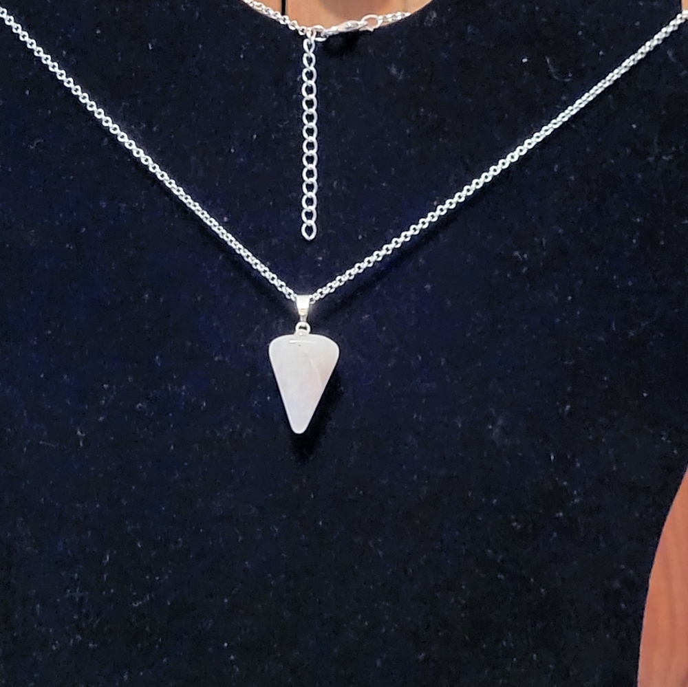 Rose Quartz Necklace - Picture 4 of 13